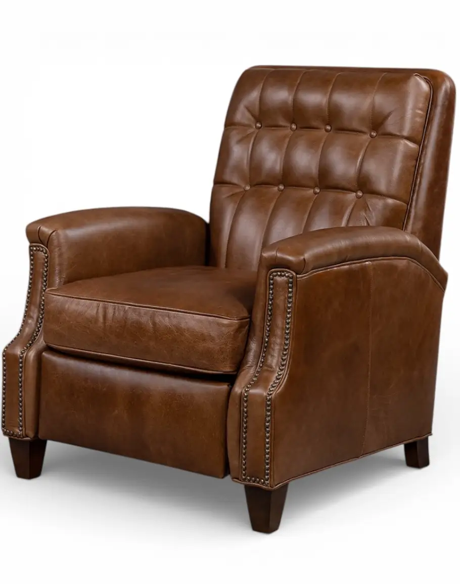 Ranger Whiskey Western Leather Recliner